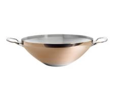 DE BUYER -6247.32 -wok 2 anses cuivre prima matera ø32cm