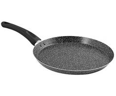 Home Stone Crêpière Antiadhérente, Pierre, Anthracite, 26 cm