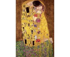 Empire Merchandising GmbH Poster reprÃ©sentant Un Tableau de Gustav Klimt Le Baiser