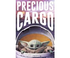 Erik GPE5420 Poster, The Mandalorian Baby Yoda, Precious Cargo, 91,5 x 61 cm