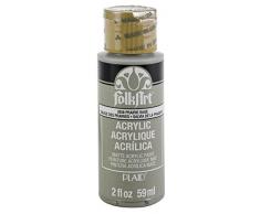 PLAID ENTERPRISES, INC. Folk Art Acrylique 2OZ PRAIRIESAG, Sauge Prairie, Taille unique