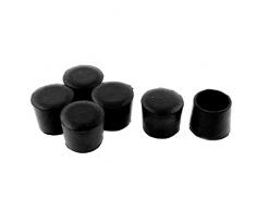 sourcingmap Caoutchouc pour meubles/Table/chaises tabouret pied de béquilles de protection 6 pièces