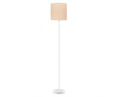 EGLO 97566 Lampe sur pied, Acier, E27, 60 W, Beige