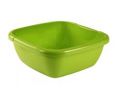 Rothobabydesign 1782405519 Cuvette carré Daily 8l, Plastique, Vert, 45 x 35 x 25 cm