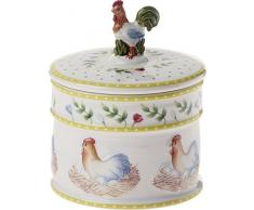 Villeroy & Boch Spring Awakening Petite boÃ®te, 13 cm, Porcelaine, Jaune/Vert/Rose
