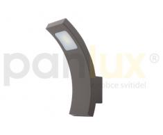 panlux pn42100001Â Fiera N Lampe de jardin 3000Â K, mÃ©tal, 3Â W, Argent, 8,5Â x 1,5Â x 21Â cm