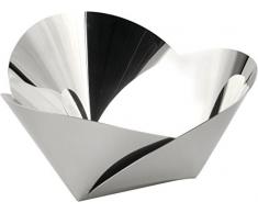 Alessi Abi03 Harmonic Corbeille en Acier Inoxydable 18/10 Brillant, Ø 22 Cm