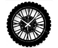 Instant Karma Clocks Horloge Murale en Vinyle Disque LP 33 Tours IdÃ©e Cadeau Handmade instantanÃ©e Karma-Corsa Pista Gara Enduro-Motocross Moto, Vintage, silencieuse