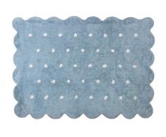Aratextil Cookie Tapis Enfant, Coton, Bleu Ciel, 120Â x 160Â cm