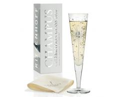 RITZENHOFF 1079010 Champus Flûte à champagne en verre 205 ml