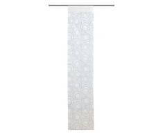 Home Fashion 86478-810 Panneau Coulissant Kreise Blanc 245 x 60 cm