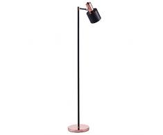 Versanora Monopiede lampadaire lampe sur pied lampe de sol noir dorÃ©e
