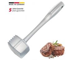 Westmark 62002260 Attendrisseur de Viande Robusto-Spécial, Aluminium, Argent, 23,5 cm