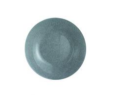 Luminarc 8012302.0 Loft Stony Assiettes Creuse Verre Gris Anthracite