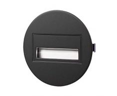 Zamel Ledix Applique murale LED en mÃ©tal Noir
