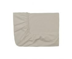 Essix - Drap Housse Royal Line Percale de Coton Lin 90 x 220 cm