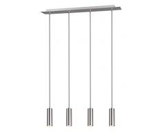 Trio Leuchten Marley Suspension, Nickel mat, Pendel 4-flammig