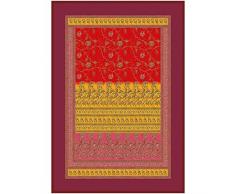 Bassetti MONTEFANO Plaid Coton Rouge 270 x 250 cm