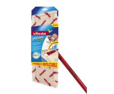 Vileda 142416 Balais serpillère avec système Bloque-poussière Manche réglable
