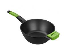 Bra Prior - Wok, 28 cm, Aluminium fondu avec antiadhÃ©sif Teflon Classic