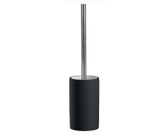 Kleine Wolke 5055926856 Pur Brosse WC Porcelaine GommÃ©e Noir