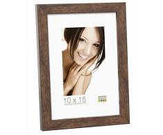 Deknudt Frames S43AH3 Cadre Photo Bois Brun 15 x 20 cm