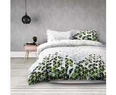 AmeliaHome Explosion Parure de lit, Microfibres, 260x220 + 250x75