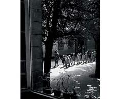 Draeger - Affiche Déco - Poster Artiste Willy Ronis pour décorer Votre intérieur - Photo Noir Et Blanc en Papier satimat 350g - 40 x 50 cm