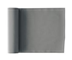 Serviette de table en coton 20x20cm - IdÃ©ale pour fÃªte, anniversaire, cocktail - Rouleau de 25 serviettes - Gris
