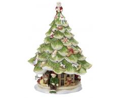 Villeroy & Boch Christmas Toys Memory Boîte à musique Sapin de Noël, Porcelaine, Blanc/Vert