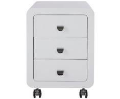 Kare Design Caisson White Club 3 Tiroirs