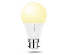 Sengled Ampoule LED dimmable blanc chaud 2700K, lampe Wifi contrÃ´lÃ© par APP, pas de hub requis, compatible avec Amazon Alexa & Google Assistant, culot B22, A60, 60 Watt Ã©quivalent, lot de 1