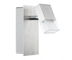 Eglo 93865 murale spot Aluminium, intégré, transparent