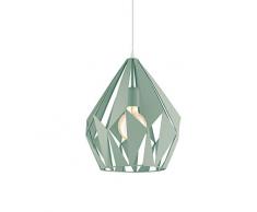 Eglo CARLTON-P Suspension en acier 60 W Vert pastel