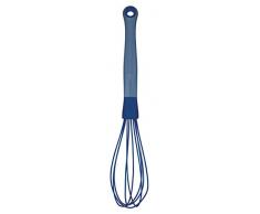 KitchenCraft Colourworks Fouet en silicone avec poignÃ©e souple, Silicone, mÃ»re, 32 cm