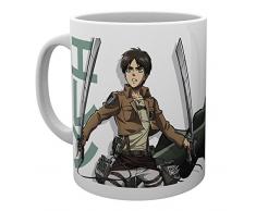 GB Eye LTD, Attack On Titan Season 2, Eren Duo, Tasse de ceramique