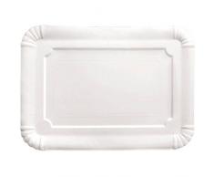 IBILI 729011 Plat Rectangulaire, Verre, Blanc, 12 x 36 x 1 cm