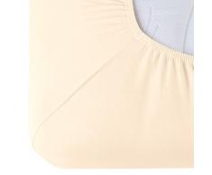 CelinaTex Relax Drap-Housse lit sommier tapissier Lits à Eau Coton 140x200-160x220 cm Naturel