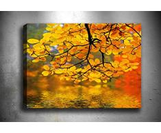 Bonamaison Peinture sur toile, multicolore, 30 x 40 cm - ConÃ§u et fabriquÃ© en Turquie