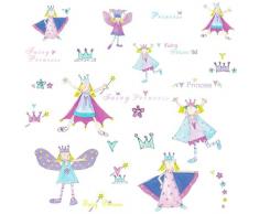 RoomMates Stickers muraux repositionnables Enfant Princesse