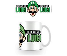 Super Mario MG24846 (Here We Go Luigi) Mug, CÃ©ramique, Multicolore, 11oz/315ml