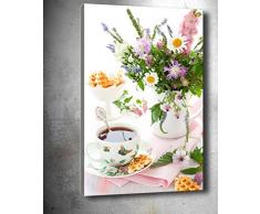 Bonamaison Peinture sur toile, multicolore, 30 x 40 cm - ConÃ§u et fabriquÃ© en Turquie