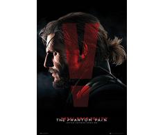 Empire Poster Metal Gear Solid â 5 â Cover The Phantom Pain â Taille (cm), env. Poster 61 x 91,5 cm