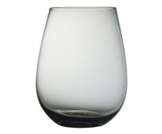 DEGRENNE - Dolce Lot de 6 gobelets bas 43 cl - Hematite