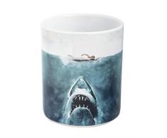 Joy Toy Jaws-Der Weisse Hai Tasse en céramique Multicolore 9 cm
