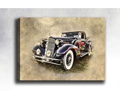 Bonamaison Peinture sur toile, multicolore, 40 x 60 cm - Conçu et fabriqué en Turquie