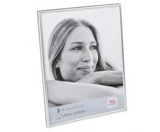 walther design WD520T Cadre photo, Argent Mat, 15x20 cm