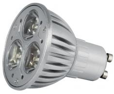 Transmedia LP2-33SQL Power Spot LED 230 V 3,5 W GU10 Blanc Chaud