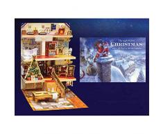 Caspari Calendrier de lAvent et Story Livre, Nuit Avant Noël