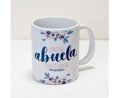 Mopec Tasse de toi Grand-mère en boîte Cadeau, Porcelaine, Blanc, 8.1 x 8.1 x 9.5 cm